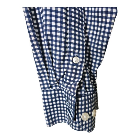 HART SCHAFFER MARX Checkered Dress Shirt Long Sleeves - Size Medium - Picture 5 of 7